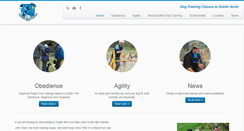 Desktop Screenshot of dublindogtraining.com