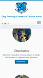 Mobile Screenshot of dublindogtraining.com